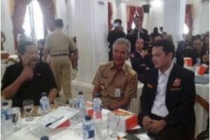 Dede Indra Permana Sambangi Ganjar Pranowo